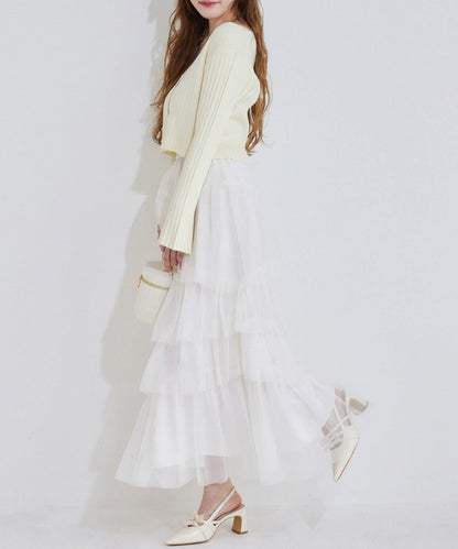 【one after another】蝴蝶結針織開衫