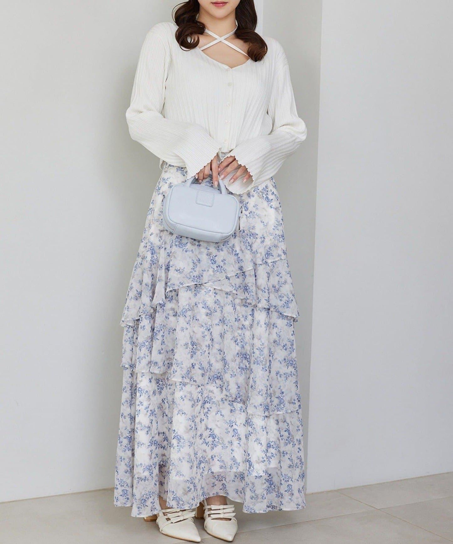 【one after another】蝴蝶結針織開衫