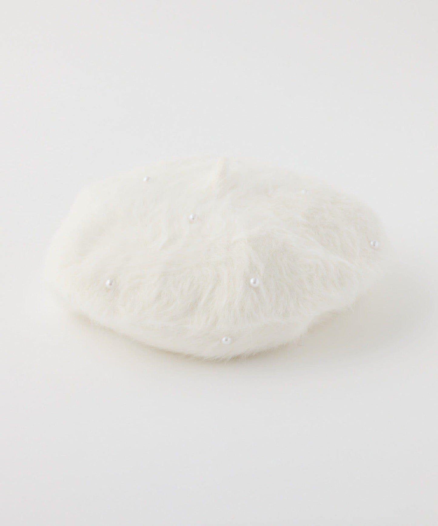 珍珠裝飾貝雷帽