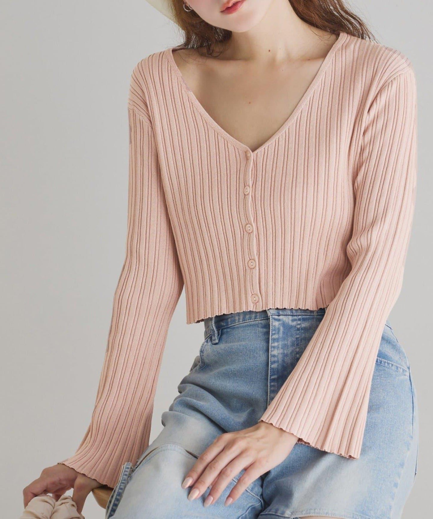 【one after another】蝴蝶結針織開衫