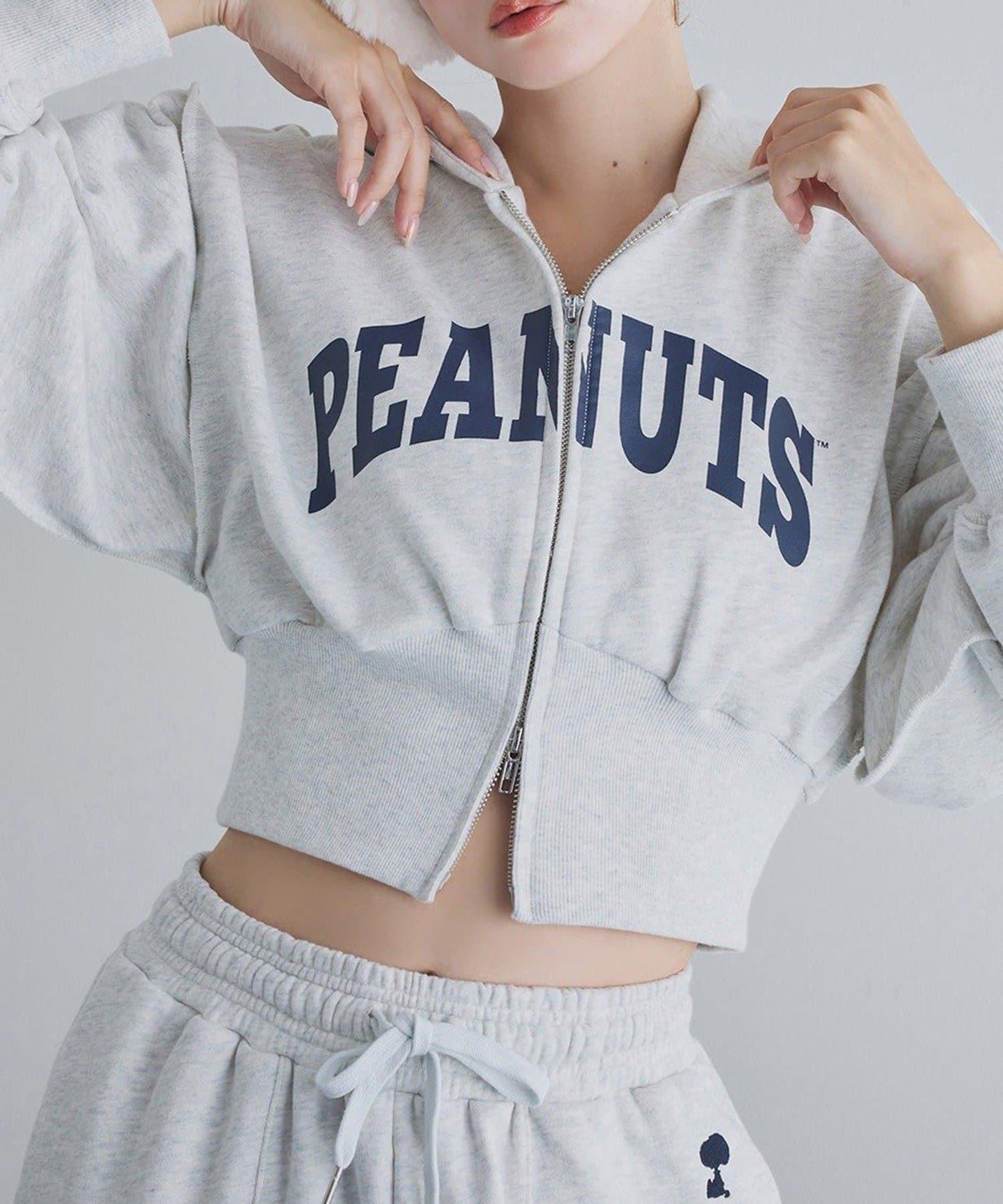 【one after another】史努比刺繡連帽衛衣