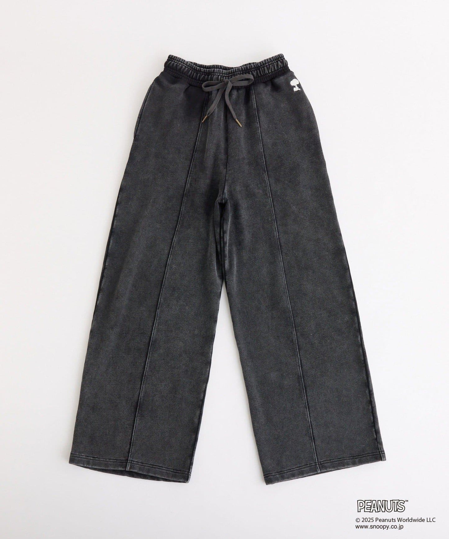 【one after another】史努比刺繡休閒褲