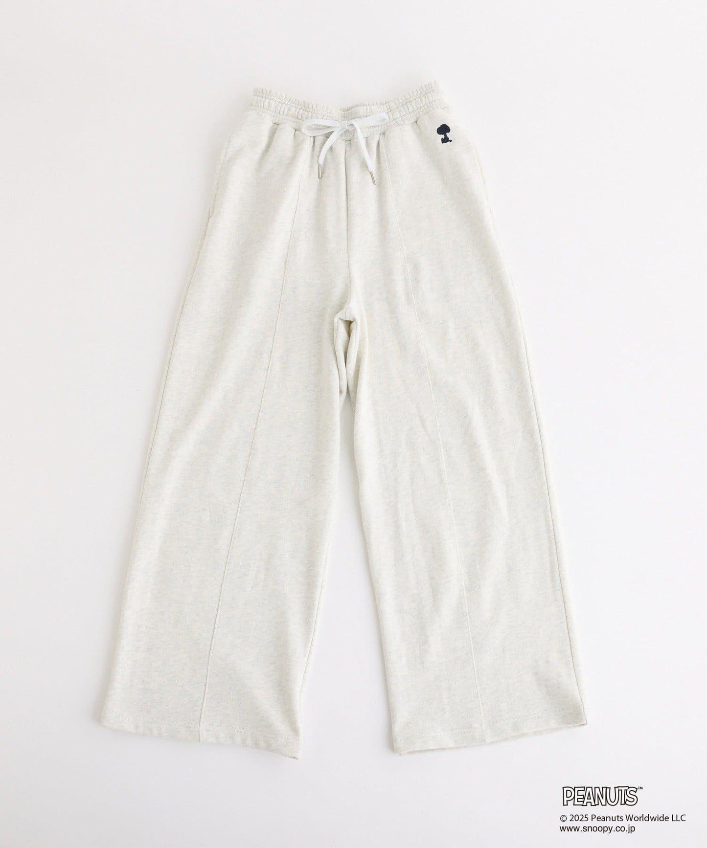 【one after another】史努比刺繡休閒褲