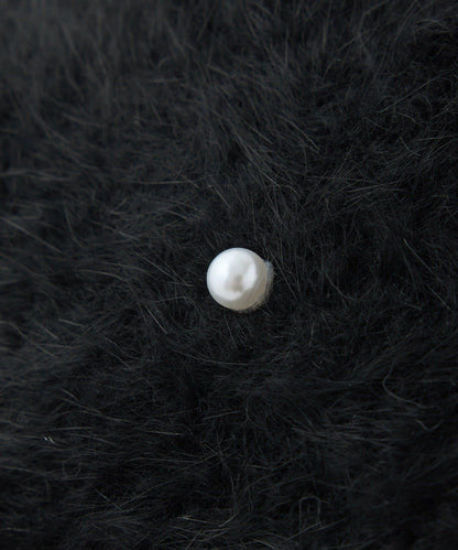 珍珠裝飾貝雷帽