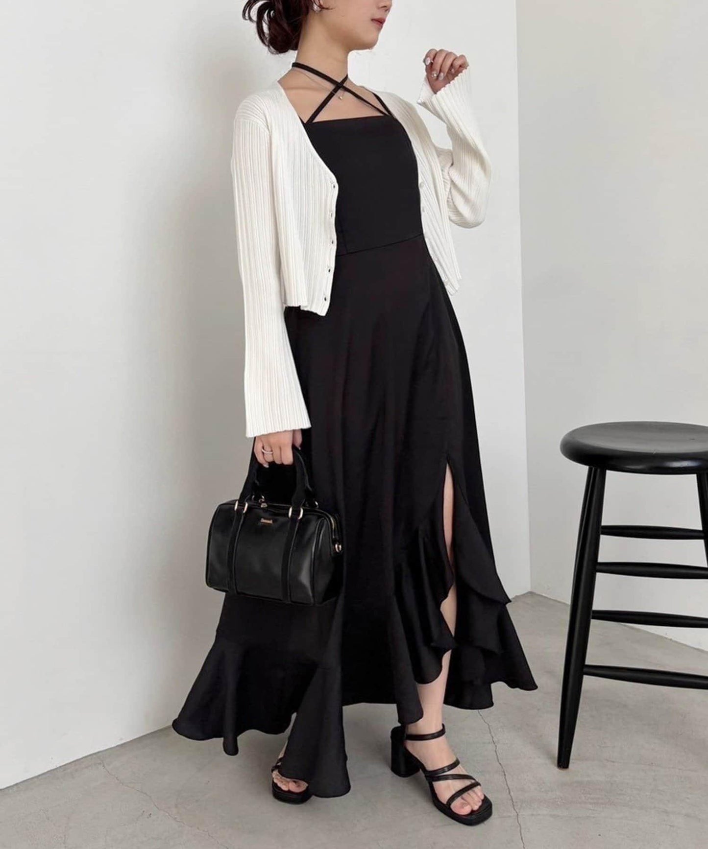 【one after another】蝴蝶結針織開衫