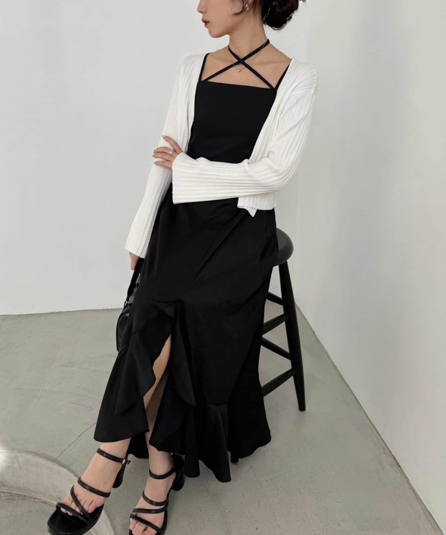 【one after another】蝴蝶結針織開衫