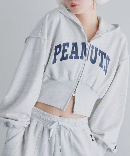 【one after another】史努比刺繡連帽衛衣