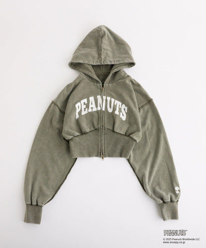 【one after another】史努比刺繡連帽衛衣