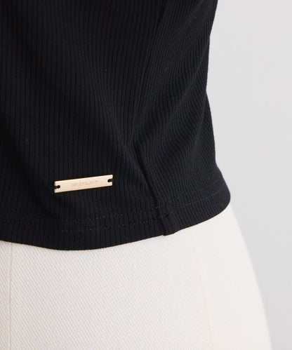 【one after another】拼接格紋上衣