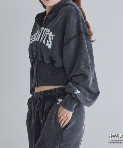 【one after another】史努比刺繡連帽衛衣