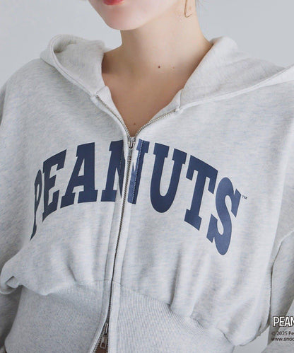 【one after another】史努比刺繡連帽衛衣