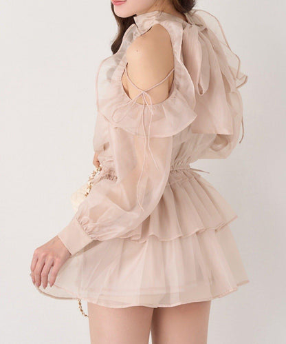 【one after another】美式背心長袖長款上衣