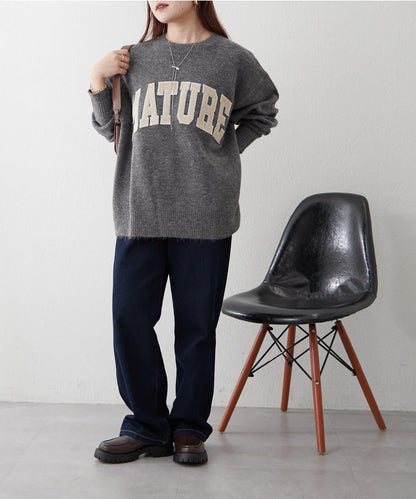 帶有標誌的針織衫