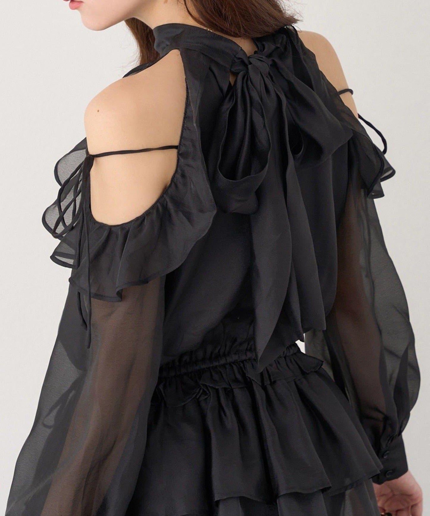 【one after another】美式背心長袖長款上衣