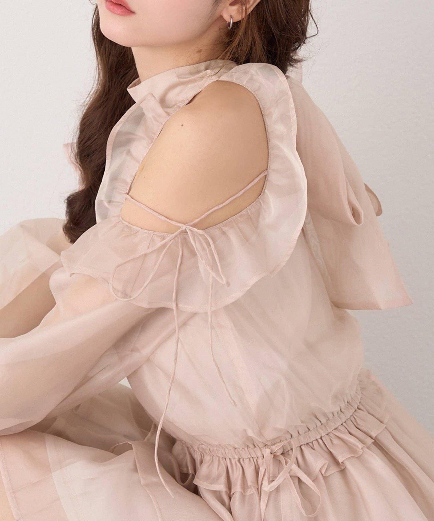 【one after another】美式背心長袖長款上衣