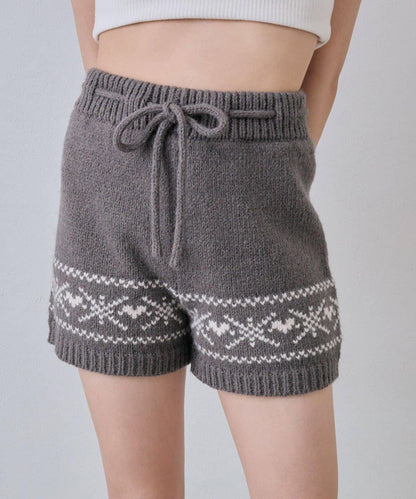 【OLIVE des OLIVE】針織短褲