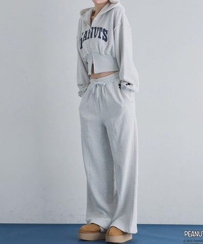 【one after another】史努比刺繡連帽衛衣