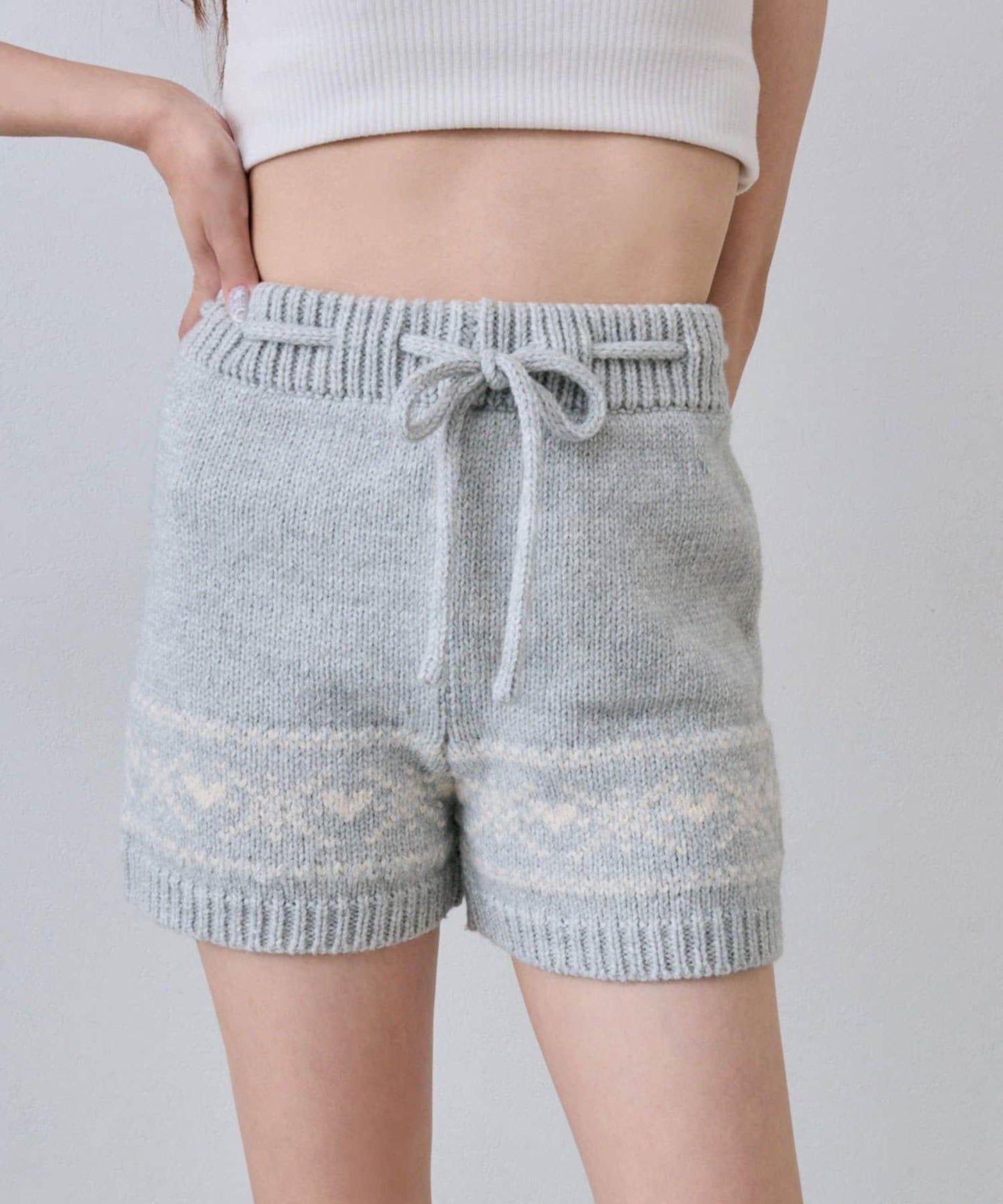 【OLIVE des OLIVE】針織短褲