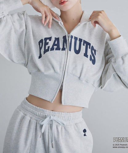 【one after another】史努比刺繡休閒褲