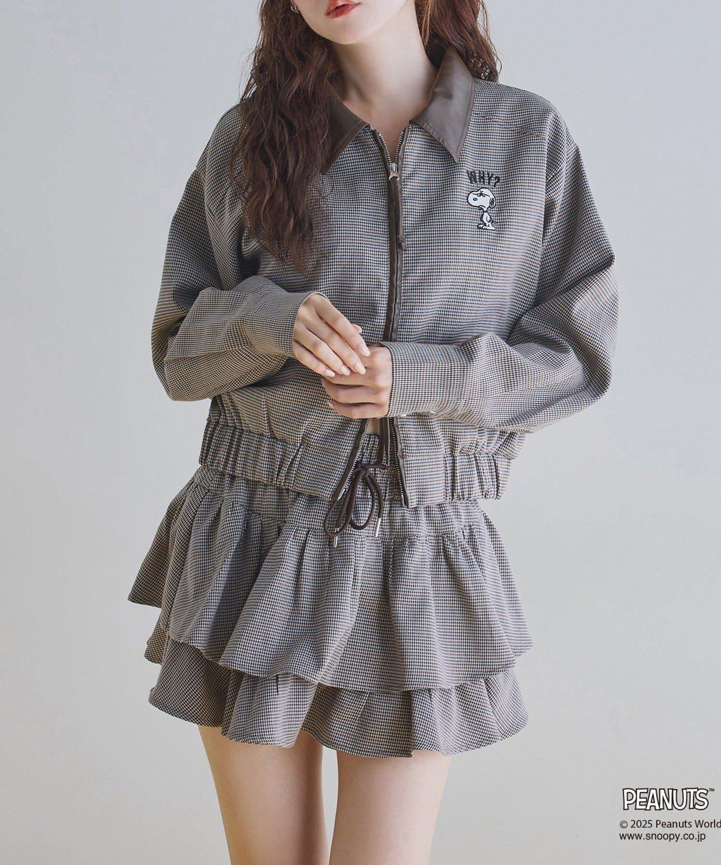 【one after another】荷葉邊迷你裙