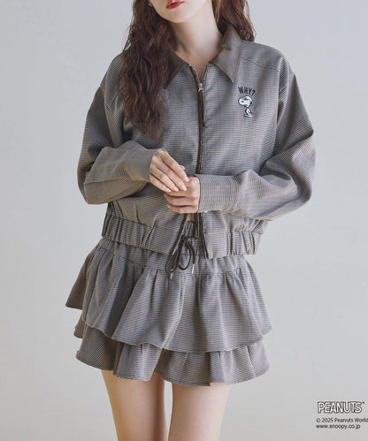 【one after another】荷葉邊迷你裙