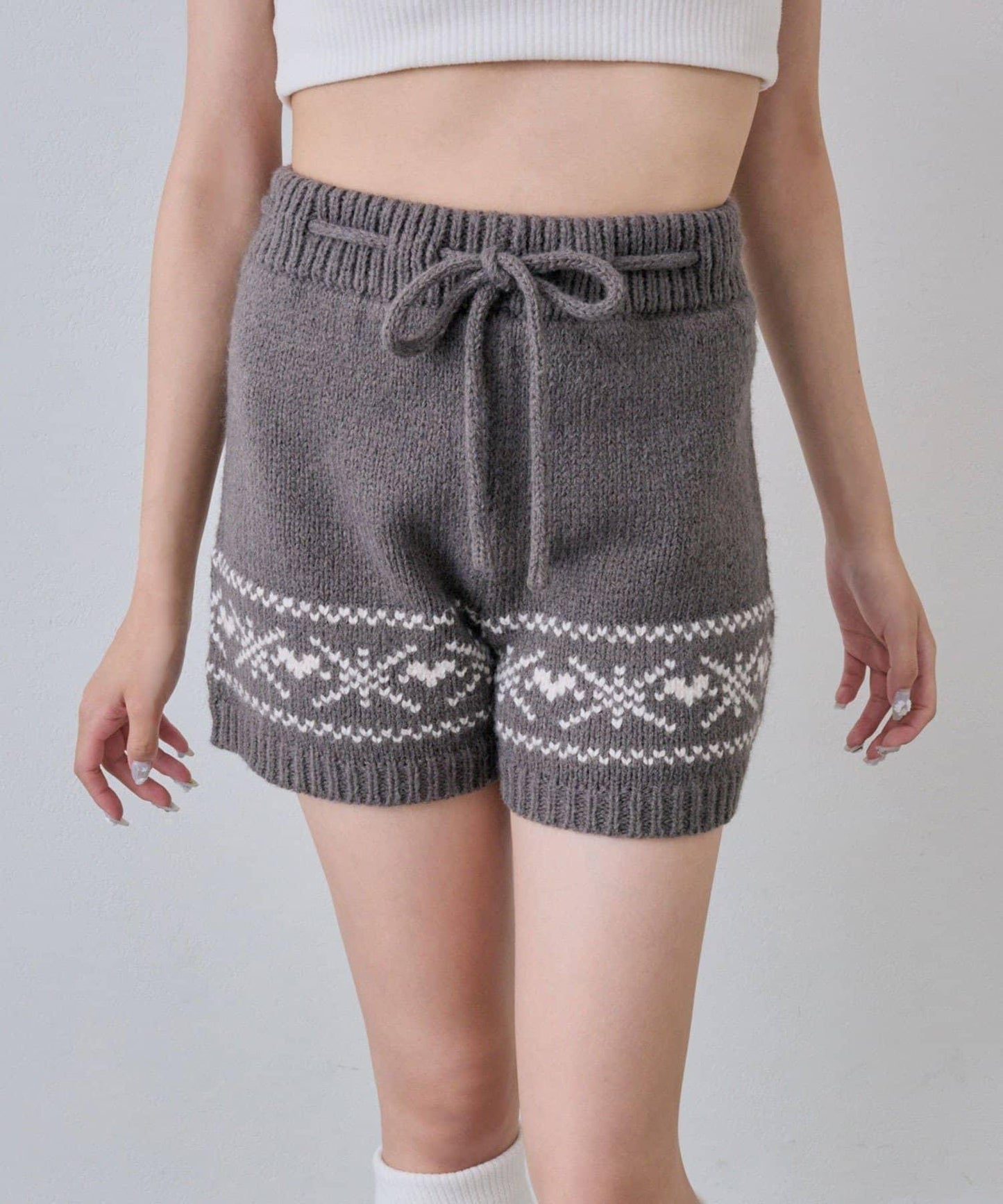 【OLIVE des OLIVE】針織短褲