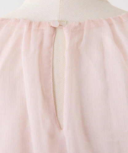 【one after another】露肩抽褶長款上衣