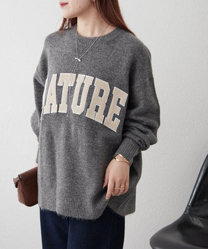 帶有標誌的針織衫