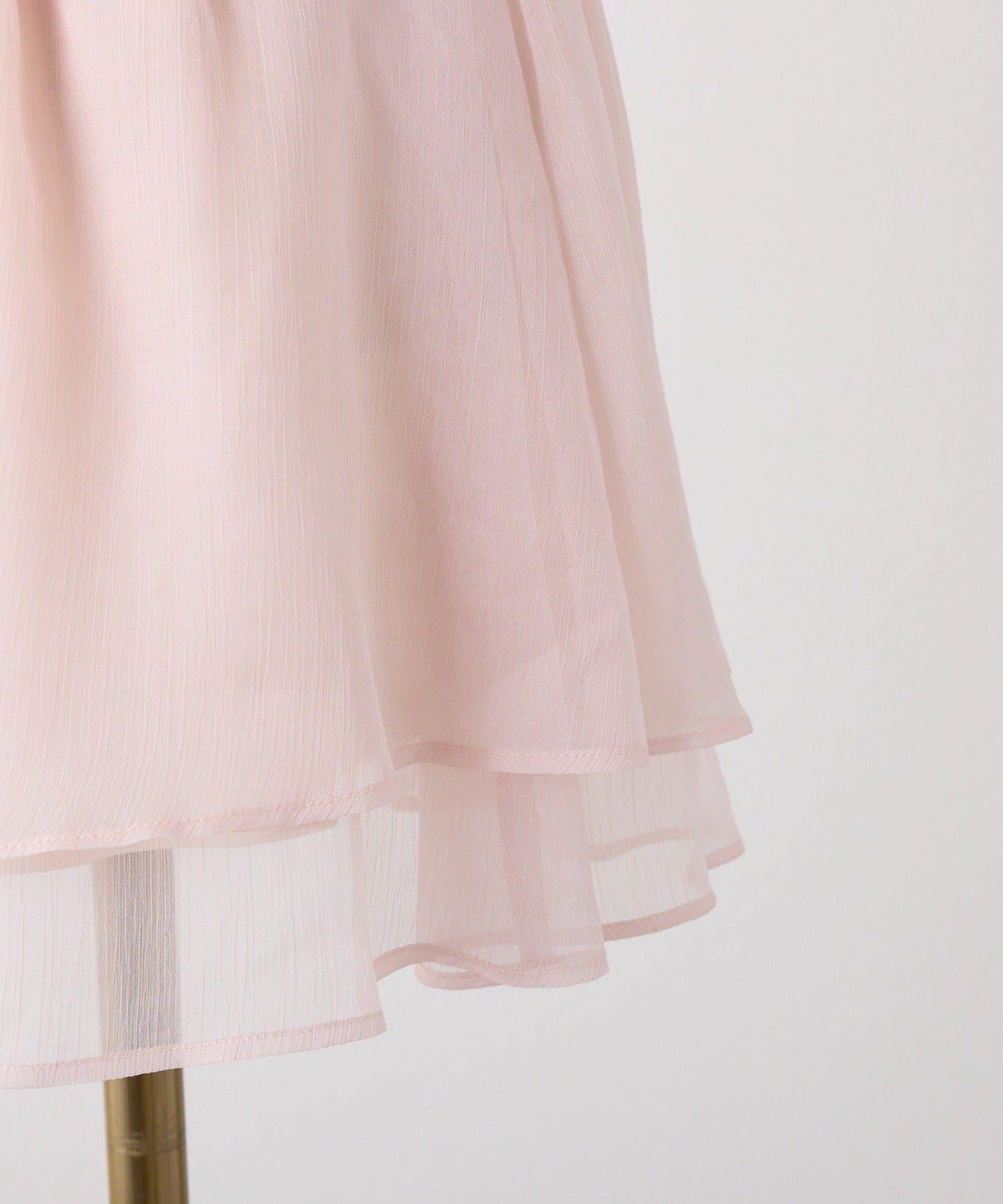 【one after another】露肩抽褶長款上衣