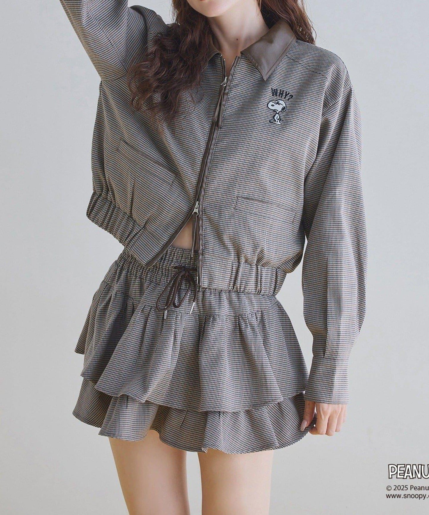 【one after another】荷葉邊迷你裙