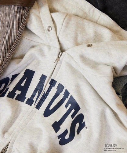 【one after another】史努比刺繡連帽衛衣