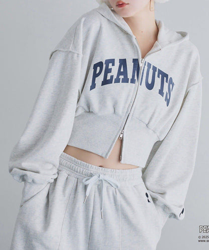 【one after another】史努比刺繡休閒褲