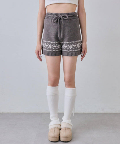 【OLIVE des OLIVE】針織短褲