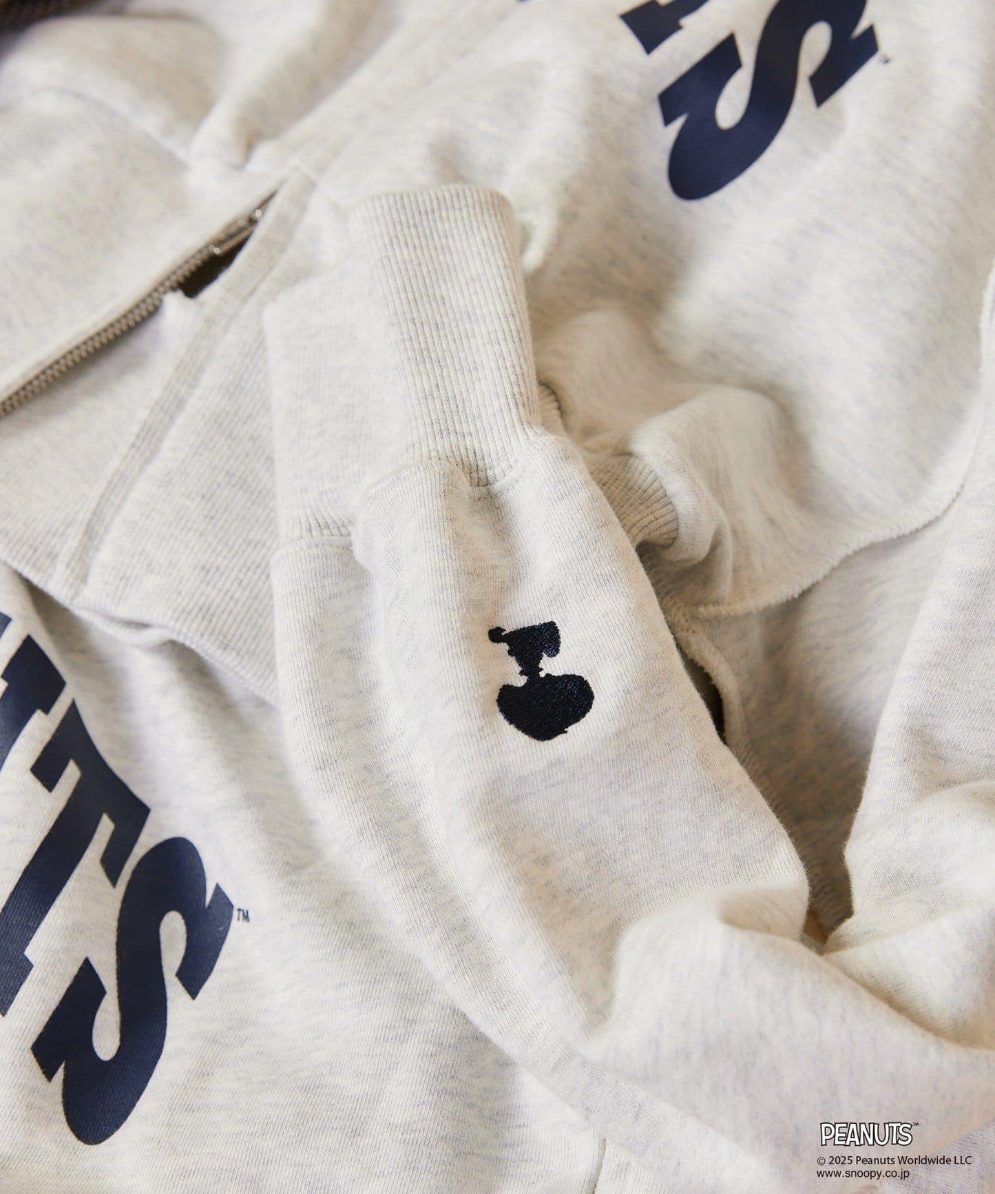 【one after another】史努比刺繡連帽衛衣