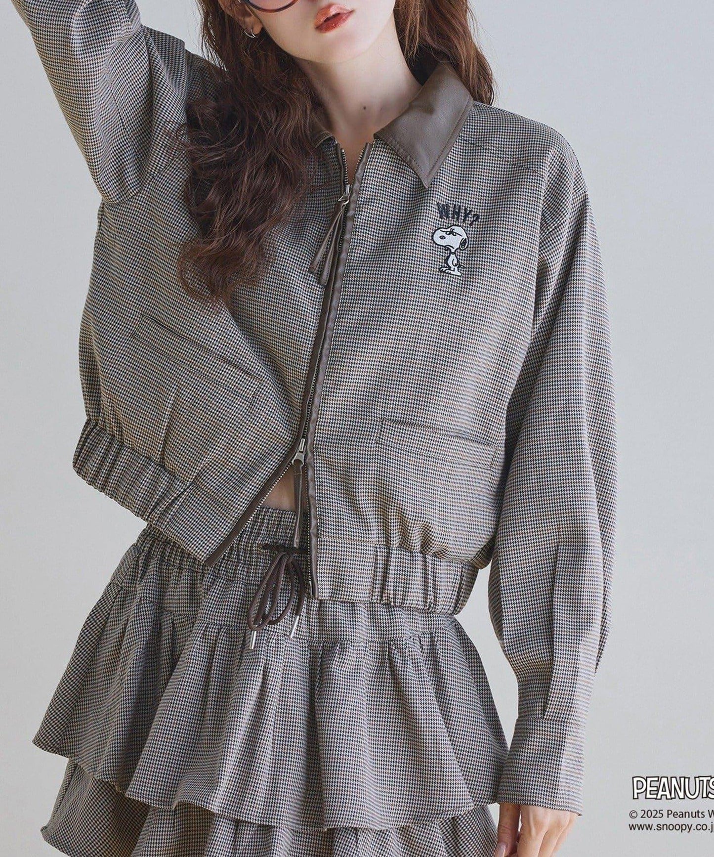 【one after another】荷葉邊迷你裙