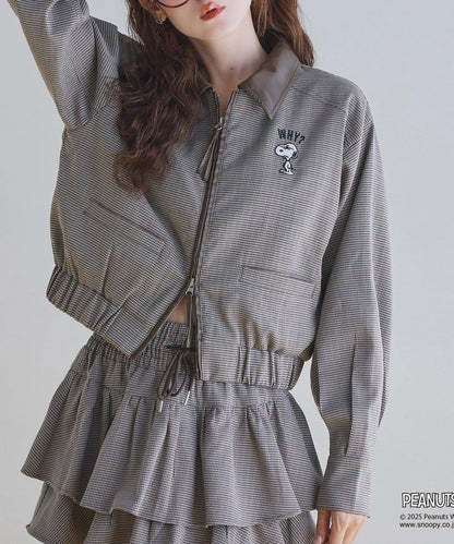 【one after another】荷葉邊迷你裙