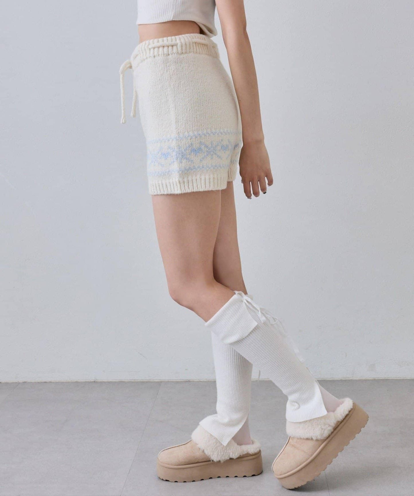 【OLIVE des OLIVE】針織短褲