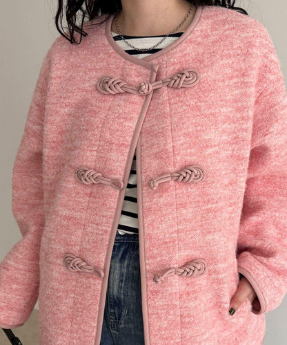 壓縮針織中式大衣