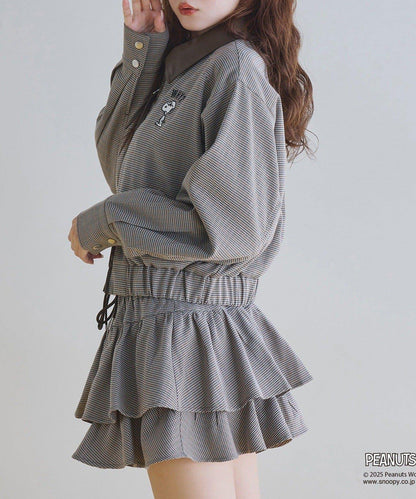 【one after another】荷葉邊迷你裙