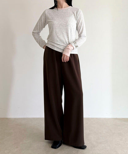 透視羅紋疊穿長袖T恤