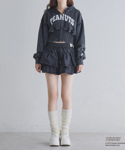 【one after another】史努比刺繡連帽衛衣
