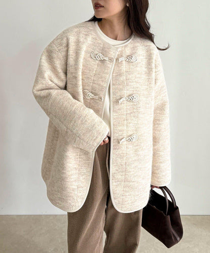 壓縮針織中式大衣