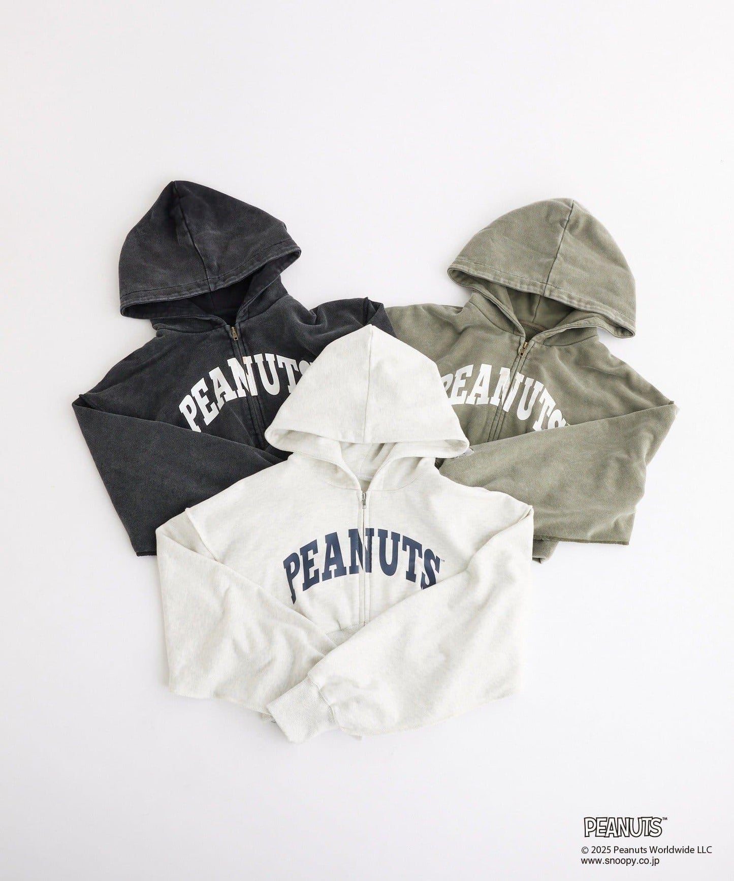 【one after another】史努比刺繡連帽衛衣