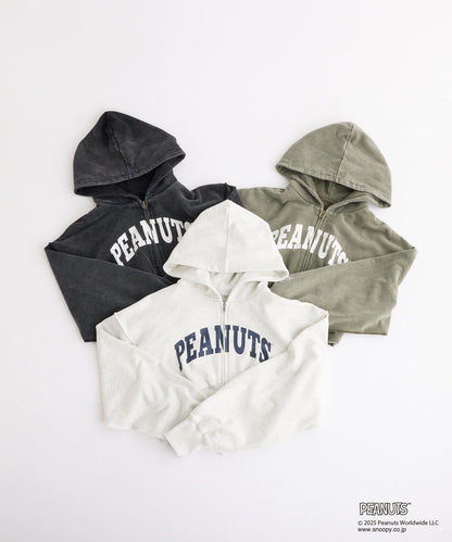 【one after another】史努比刺繡連帽衛衣