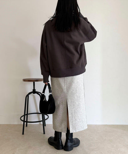 軟質針織呢料半身裙