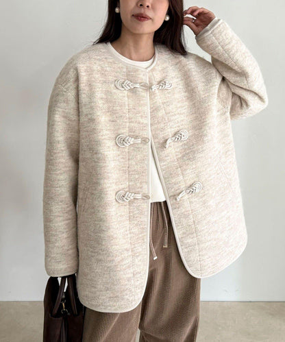 壓縮針織中式大衣