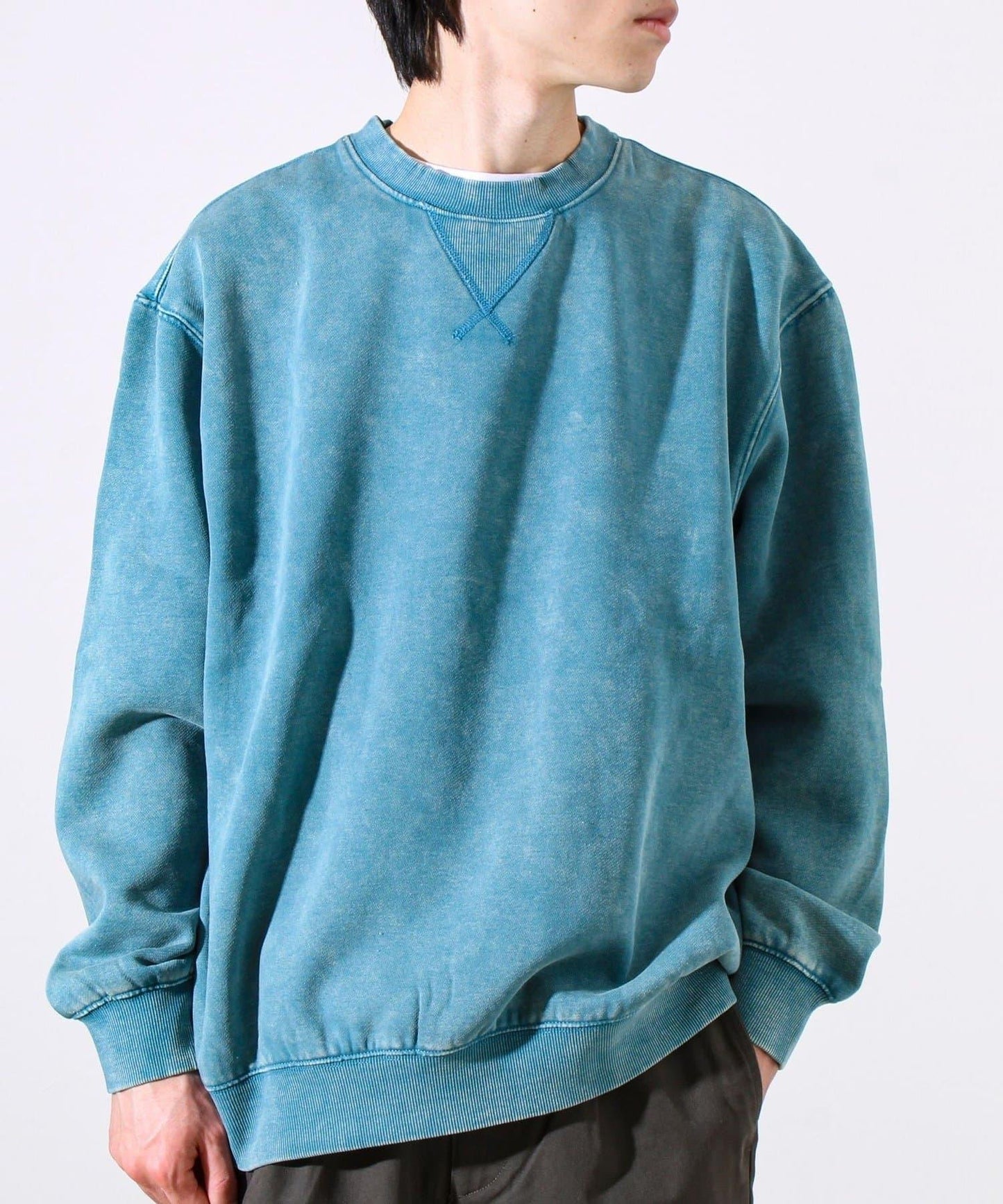 彩色雪花圖案加絨衛衣