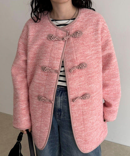 壓縮針織中式大衣