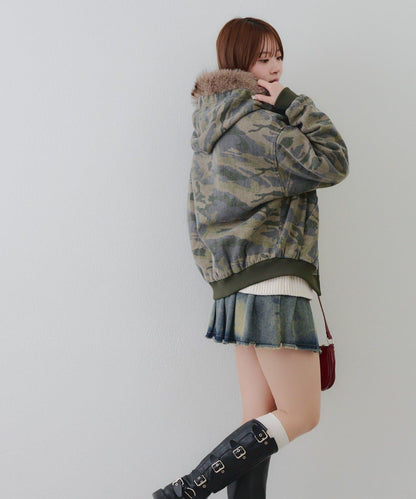 【RMAF】不同長度毛絨連帽外套