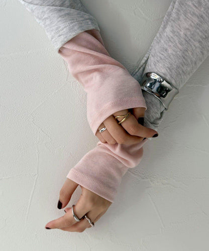 透視羅紋疊穿長袖T恤